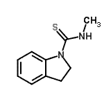 CAS#: 61589-30-8, N-Methyl-1-Indolinecarbothioamide