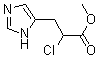 CAS#: 61610-60-4, alpha-Chloro-1H-Imidazole-5-Propanoicacid Methyl Ester