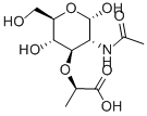 CAS#: 61633-75-8, 2-Acetamido-2-Deoxy-3-O-[D-1'-Carboxyethyl]-D-Glucopyranose