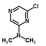 CAS#: 61655-72-9, 6-Chloro-N,N-Dimethyl-2-Pyrazinamine