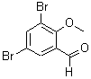 CAS#: 61657-65-6, 3,5-Dibromo-2-Methoxybenzaldehyde