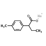 CAS 登录号：61666-53-3， 钠2-(4-甲基苯基)丁酸酯