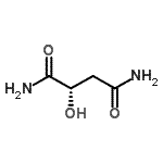 CAS#: 617-47-0, (2S)-2-Hydroxysuccinamide