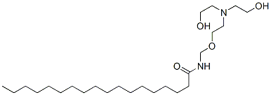 CAS#: 61702-64-5, N-[[2-[Bis(2-Hydroxyethyl)Amino]Ethoxy]Methyl]Stearamide