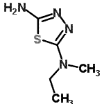 CAS#: 61784-96-1, N-Ethyl-N-Methyl-1,3,4-Thiadiazole-2,5-Diamine