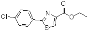 CAS#: 61786-00-3, Ethyl 2-(4-Chlorophenyl)-1,3-Thiazole-4-Carboxylate