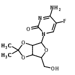 CAS#: 61787-04-0, 4-Amino-5-Fluoro-1-(2,3-O-Isopropylidenepentofuranosyl)-2(1H)-Pyrimidinone