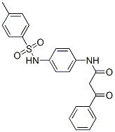 CAS#: 61791-82-0, 3-Oxo-3-Phenyl-N-[4-[[(p-Tolyl)Sulphonyl]Amino]Phenyl]Propionamide