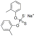CAS 登录号：61792-48-1， O,O-二(2-甲基苯基)二硫代磷酸酯钠盐