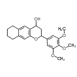 CAS#: 618461-53-3, 2-(3,4,5-Trimethoxyphenyl)-3,4,6,7,8,9-hexahydro-2H-benzo[g]chromen-4-ol