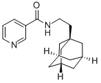 CAS 登录号：61876-31-1， N-[2-(1-金刚烷基)乙基]吡啶-3-甲酰胺