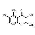 CAS#: 61885-10-7, 3,5,6-Trihydroxy-2-Methyl-4H-Chromen-4-One