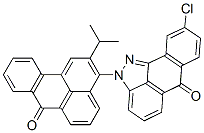CAS#: 61900-99-0, 9-Chloro-2-[2-Isopropyl-7-Oxo-7H-Benz[de]-3-Anthryl]Anthra[1,9-cd]Pyrazol-6(2H)-One
