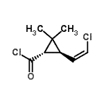 CAS#: 61914-46-3, (1S,3S)-3-[(Z)-2-Chlorovinyl]-2,2-Dimethylcyclopropanecarbonyl Chloride