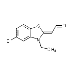 CAS#: 61923-31-7, (2Z)-(5-Chloro-3-Ethyl-1,3-Benzothiazol-2(3H)-Ylidene)Acetaldehyde