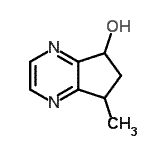 CAS#: 61929-00-8, 7-Methyl-6,7-Dihydro-5H-Cyclopenta[b]Pyrazin-5-Ol
