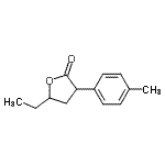 CAS#: 619323-69-2, 5-Ethyl-3-(4-methylphenyl)dihydro-2(3H)-furanone