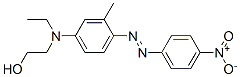 CAS 登录号：61994-66-9， 2-[乙基[3-甲基-4-[(4-硝基苯基)偶氮]苯基]氨基]乙醇