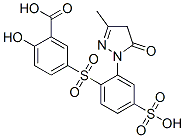 CAS#: 6201-75-8, 5-[[2-(4,5-Dihydro-3-Methyl-5-Oxo-1H-Pyrazol-1-Yl)-4-Sulphophenyl]Sulphonyl]Salicylic Acid