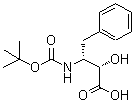 CAS#: 62023-65-8, (2S,3R)-2-Hydroxy-3-({[(2-Methyl-2-Propanyl)Oxy]Carbonyl}Amino)-4-Phenylbutanoic Acid