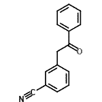 CAS 登录号：62043-83-8， 3-(2-氧代-2-苯基乙基)苯甲腈
