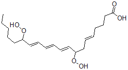 CAS#: 62054-47-1, 8,15-Bis(hydroperoxy)-5,9,11,13-Eicosatetraenoic acid