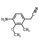 CAS#: 620604-58-2, (4-Amino-3-methoxy-2-methylphenyl)acetonitrile