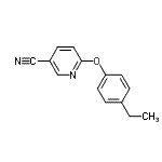 CAS#: 620608-67-5, 6-(4-Ethylphenoxy)nicotinonitrile