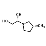 CAS#: 620627-27-2, (2S)-2-[(3R)-3-Methyl-1-pyrrolidinyl]-1-propanol