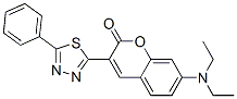 CAS#: 62143-26-4, 7-(Diethylamino)-3-(5-Phenyl-1,3,4-Thiadiazol-2-Yl)-2-Benzopyrone
