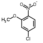 CAS#: 6227-53-8, 4-Chloro-2-Methoxy-1-Nitrobenzene
