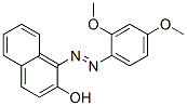 CAS 登录号：62293-32-7， 1-[(2,4-二甲氧基苯基)偶氮]-2-萘酚