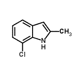 CAS#: 623177-14-0, 7-Chloro-2-methyl-1H-indole