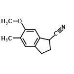 CAS#: 623572-70-3, 6-Methoxy-5-methyl-1-indanecarbonitrile