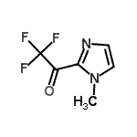 CAS#: 62366-56-7, 2,2,2-Trifluoro-1-(1-Methyl-1H-Imidazol-2-Yl)Ethanone