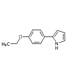 CAS 登录号：623905-25-9， 2-(4-乙氧基苯基)-1H-吡咯