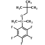CAS 登录号：62394-64-3， (2,2-二甲基丙氧基)(二甲基)(五氟苯基)硅烷