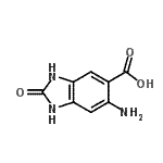 CAS#: 62419-32-3, 6-Amino-2-Oxo-2,3-Dihydro-1H-Benzimidazole-5-Carboxylic Acid