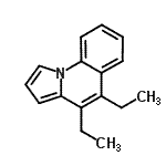 CAS#: 624739-90-8, 4,5-Diethylpyrrolo[1,2-a]quinoline