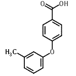 CAS#: 62507-85-1, 4-(3-Methylphenoxy)Benzoic Acid