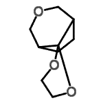 CAS#: 625099-19-6, spiro[1,3-dioxolane-2,8'-3-oxabicyclo[3.2.1]octane]