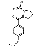 CAS#: 62522-92-3, 1-(4-Methoxybenzoyl)-L-Proline