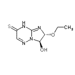 CAS#: 625395-85-9, (6R,7R)-6-Ethoxy-7-hydroxy-6,7-dihydroimidazo[1,2-b][1,2,4]triazine-3(4H)-thione