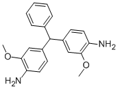 CAS#: 6259-05-8, 4,4'-Diamino-3,3'-Dimethoxytriphenylmethane
