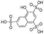 CAS 登录号：6259-64-9， 4-羟基萘-1,3,6-三磺酸
