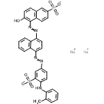 CAS#: 6262-08-4, Disodium 6-Hydroxy-5-{[4-({4-[(2-Methylphenyl)Amino]-3-Sulfonatophenyl}Diazenyl)-1-Naphthyl]Diazenyl}-2-Naphthalenesulfonate