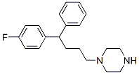 CAS 登录号：6263-54-3， 1-[4-(4-氟苯基)-4-苯基丁基]哌嗪