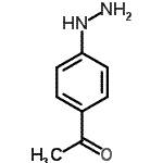 CAS#: 62646-10-0, 1-(4-Hydrazinophenyl)Ethanone