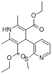 CAS 登录号：62658-88-2， 甲硫地平