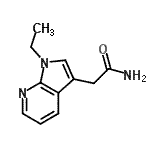 CAS 登录号：626604-79-3， 2-(1-乙基-1H-吡咯并[2,3-b]吡啶-3-基)乙酰胺